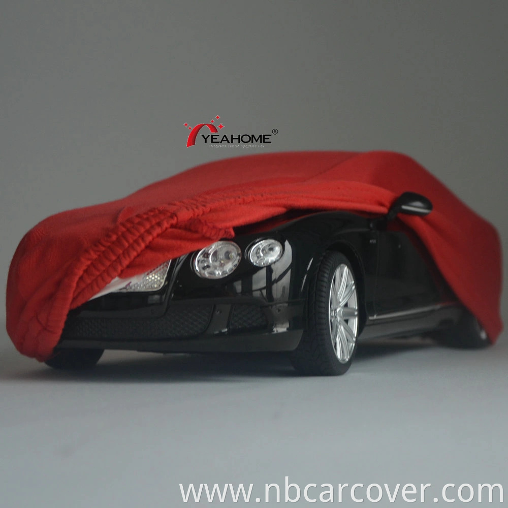 Indoor Car Cover Auto Accessories Super Soft Feeling Elastic Cover Dust-Proof